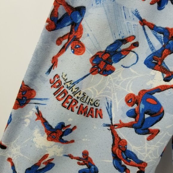 Pottery Barn Kids Spiderman Marvel Pajama Set Size 8 - Picture 9 of 12